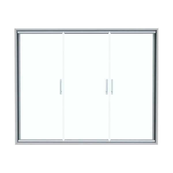 PARTSAY ACRYLIC FRAMELESS GLASS DOOR FD-01_Front