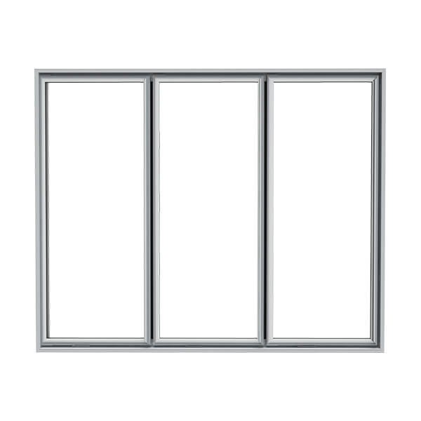 PARTSAY WIDE ALUMINUM FRAMED GLASS DOOR WA-01_Front