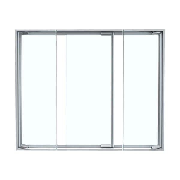 LAMINATED FRAMELESS GLASS DOOR FD-03_Front Open Door