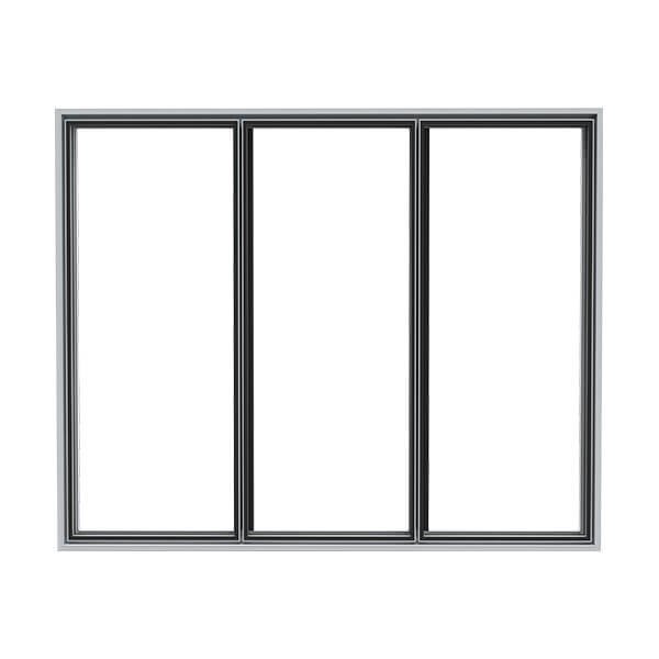 PARTSAY 22MM WIDE FRAMELESS GLASS DOOR FD-02_Front